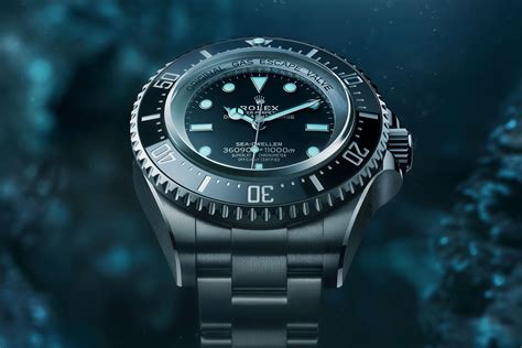 rolex dans l'eau|Le modèle Oyster Perpetual Deepsea Challenge .